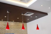 Ceiling from MDF panels: do-it-yourself decoration