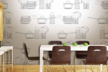 What wallpaper to choose for the kitchen?