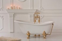 Bathroom design in a classic style: examples and photos