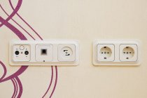 What are the types of electrical outlets?