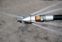 The principle of operation of Karcher nozzles for cleaning sewers