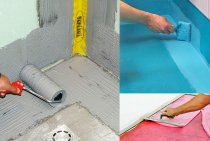 How to waterproof the floor and walls in the bathroom with your own hands