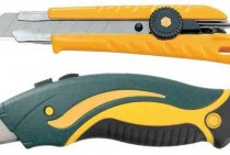 Drywall cutter: types of knives and their features