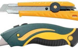 Drywall cutter: types of knives and their features