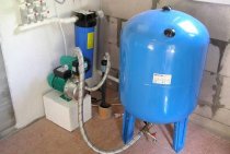 How to choose a hydraulic accumulator for a water supply system