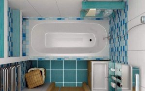 Design of a small bathroom without a toilet (15 photos)