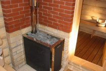 Types of sauna stoves