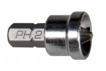 Bits for a drywall screwdriver: nozzles with a limiter