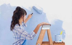 Various types of wall painting