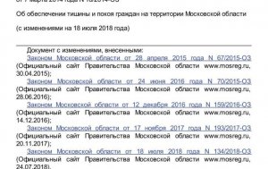 The law on silence in Novosibirsk in 2020, what you need to know