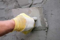 How to plaster a wall with cement mortar with your own hands