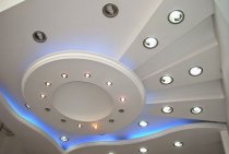 Design options for plasterboard ceiling