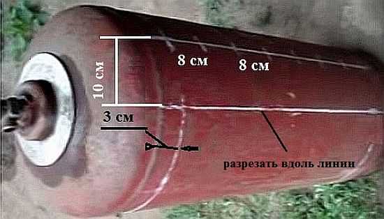 Como cortar um tanque de propano, o que pode ser feito de um tanque?