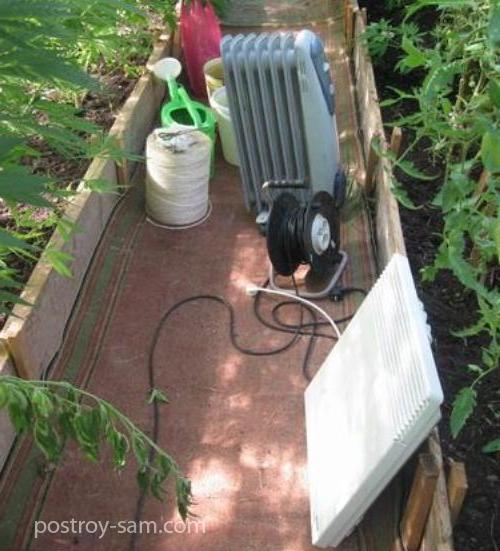 Maneiras de aquecimento de estufa para aquecer uma estufa no inverno e no início da primavera