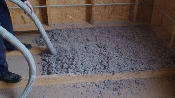 Loose insulation