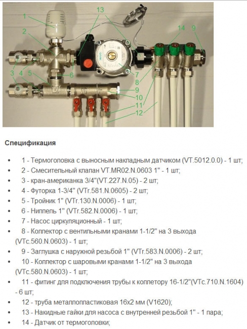 Combined system