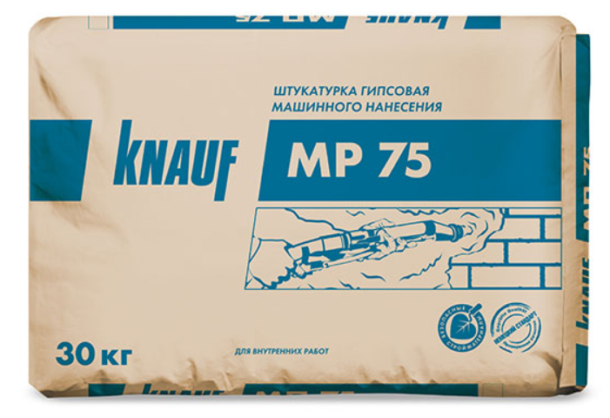 Gesso em gesso Knauf MP 75