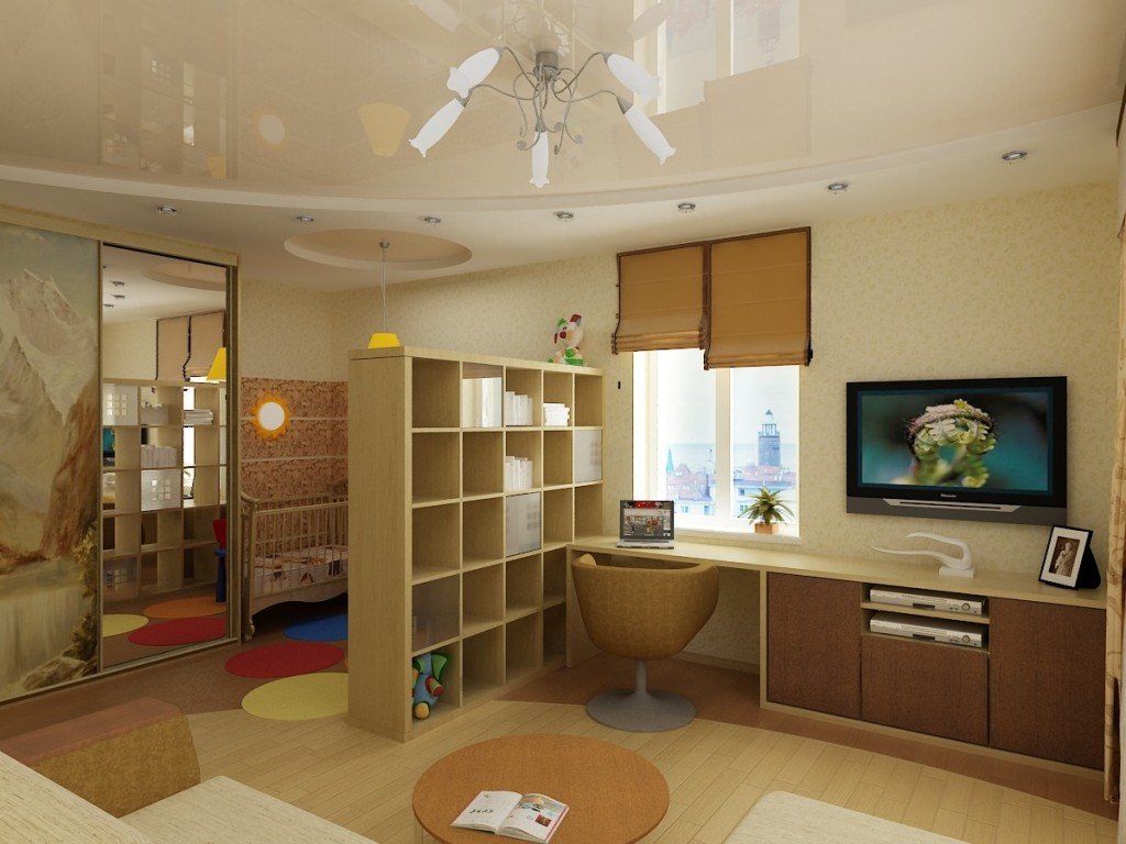 Children's area in the parents' room