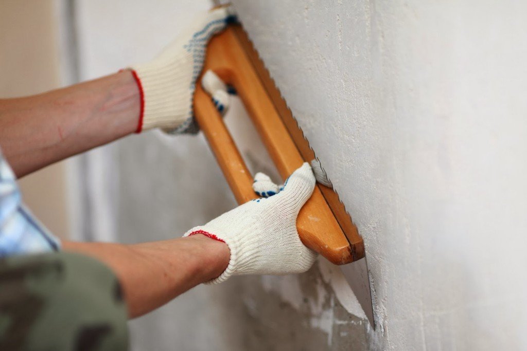 Plaster work