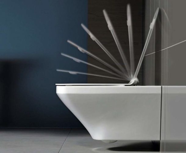 منتج ألماني Duravit DuraStyle مع نظام مضاد لتناثر السوائل و microlift