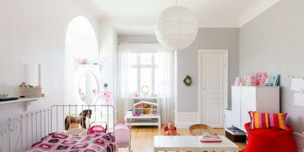 Nursery furniture in Scandinavian style