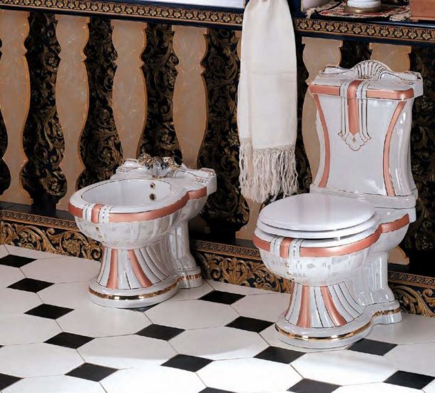 Baroque sanitary ware