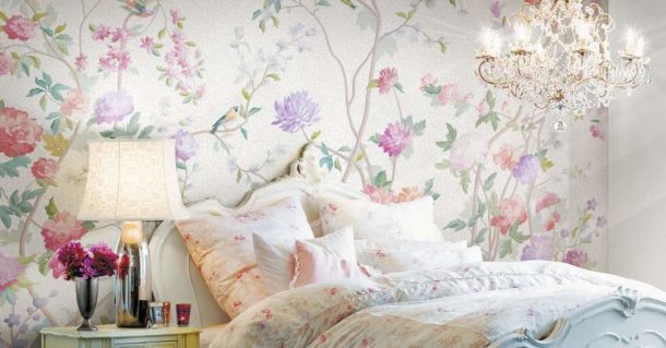 Choosing wallpaper for the bedroom