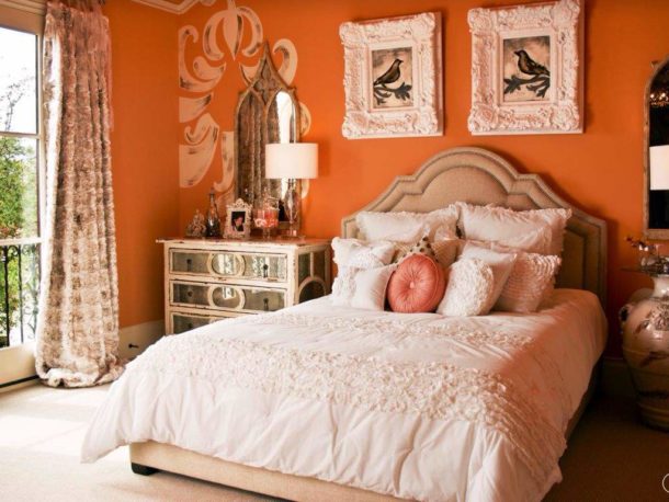 orange walls