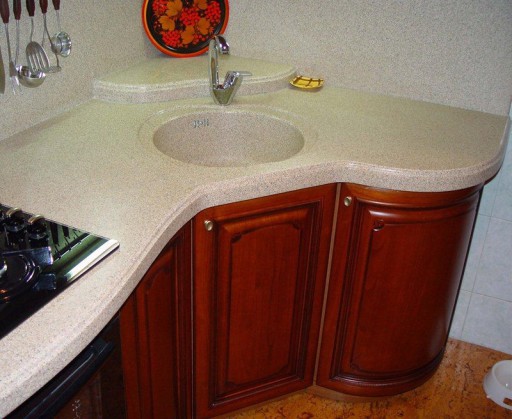 How to clean an artificial stone sink