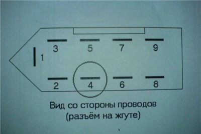 Outside temperature sensor