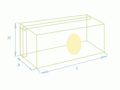 Como escrever dimensões comprimento largura altura