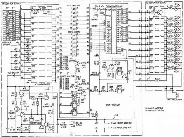 A VAZ tűzhely elektronikus vezérlése, elektronikával foglalkozunk