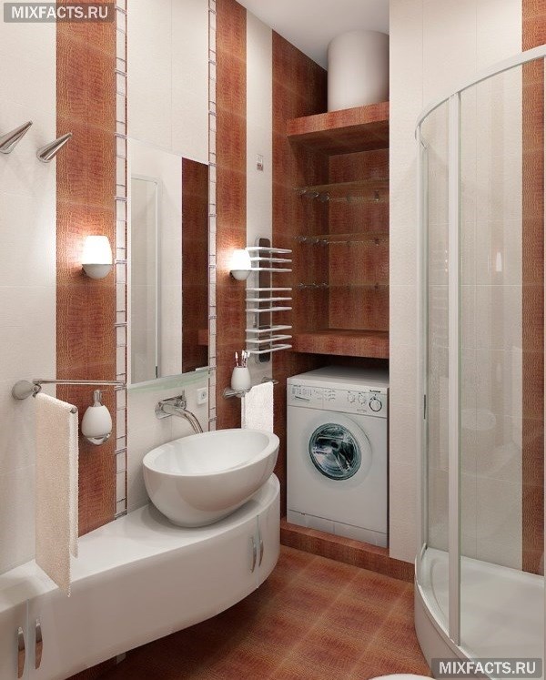 أفكار تصميم حمام كابينة الاستحمام