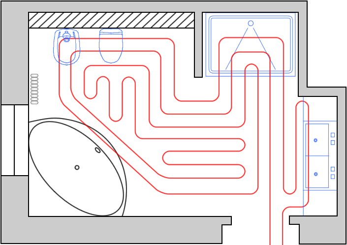 Como trocar as telhas sobre o piso radiante