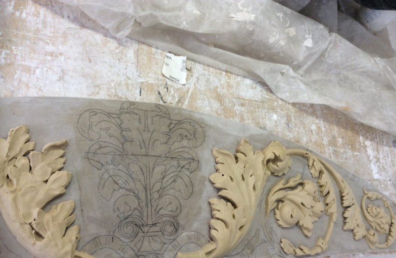 Lareira de gesso decorativa faça você mesmo, usando estuque de gesso