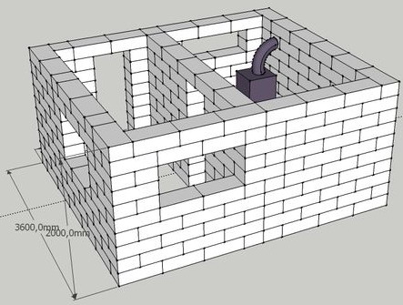 Um banho de bloco de espuma é planejado, prós e contras, é possível construí-lo a partir deste material de construção