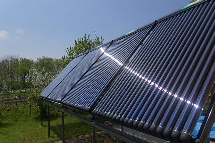 Construção e vantagens dos coletores solares a vácuo