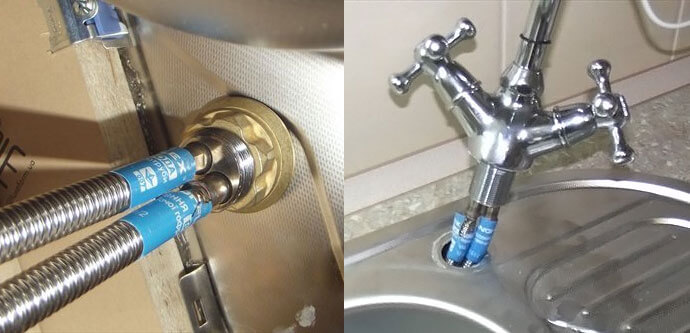 الاتصال بالوعة المجاري