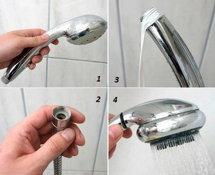 كيفية تفكيك رأس دش Grohe