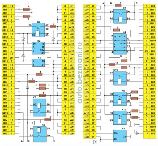 engine cooling system vaz 2115 injector diagram