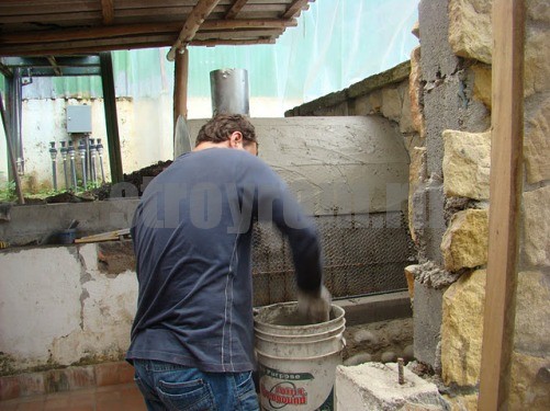 Fogão de pedra para um banho - os prós e contras