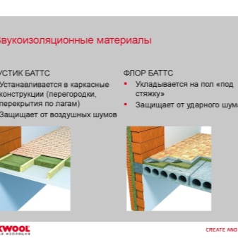 Ηχομόνωση Rockwool Acoustic Butts