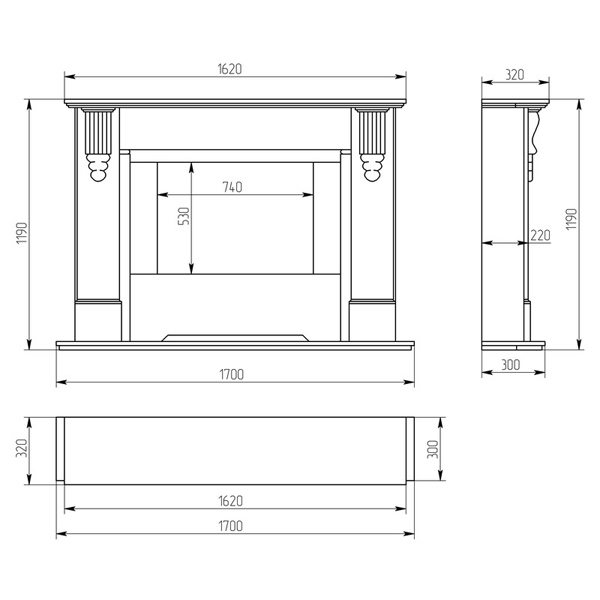 Design de interiores com lareira elétrica