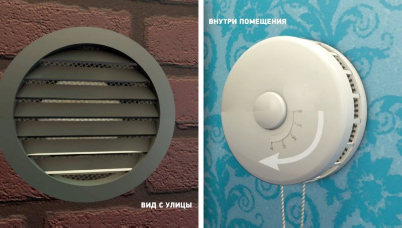 Do-it-yourself ventilation of a country toilet