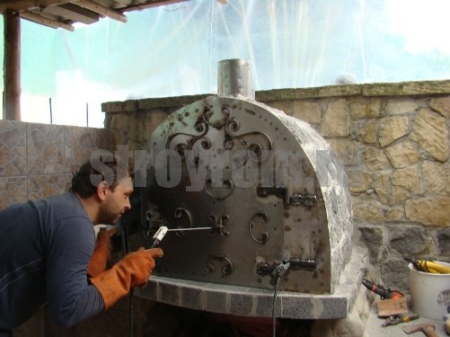 Fogão de pedra para um banho - os prós e contras